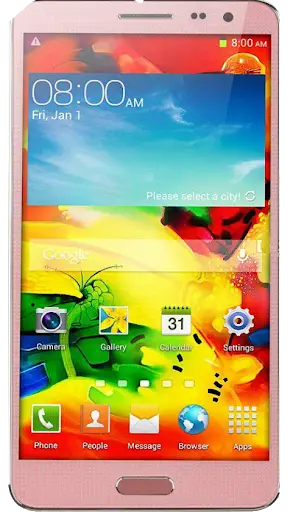 Pink Launcher New 2018 Version screenshot 1