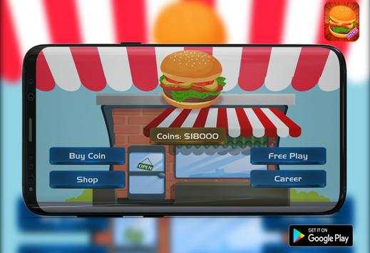 Simulation : Burger Shop screenshot 1