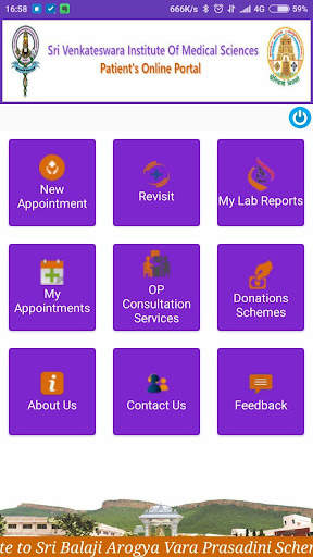 SVIMS MOBILE APPOINTMENT SYSTE screenshot 2