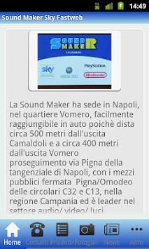 Sound Maker Sky Fastweb screenshot 1