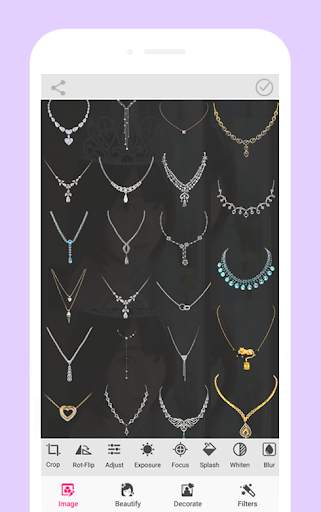 Jewellery Photo Editor 5 تصوير الشاشة