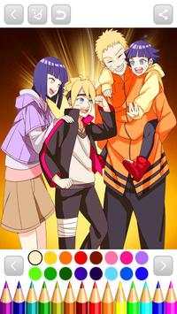 Naruto and Boruto coloring screenshot 5