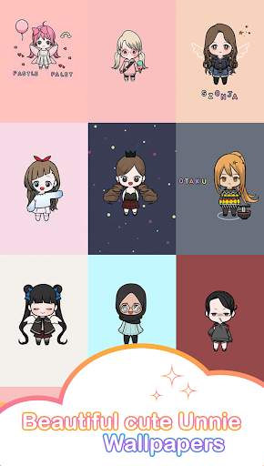 Wallpapers: Oppa doll Unnie doll screenshot 2