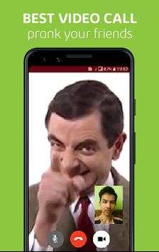 Bean Call You : Fake Video Call From Mr. Funny screenshot 2