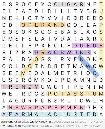 Word Search скриншот 6