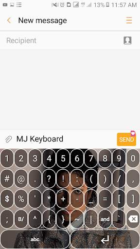 Michael Jackson Keyboard स्क्रीनशॉट 2