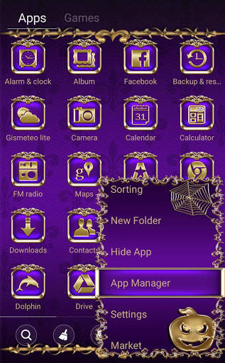 Halloween Go Launcher theme screenshot 3