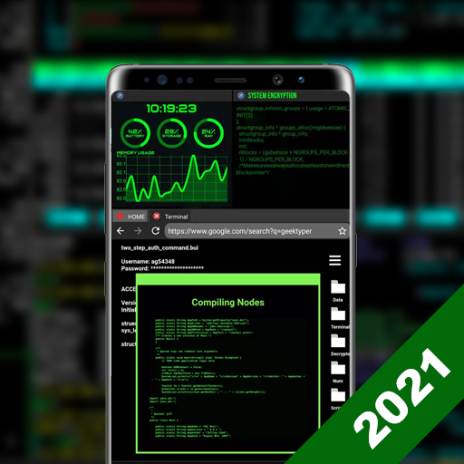 Geek Launcher -- Aris Hacker Theme иконка