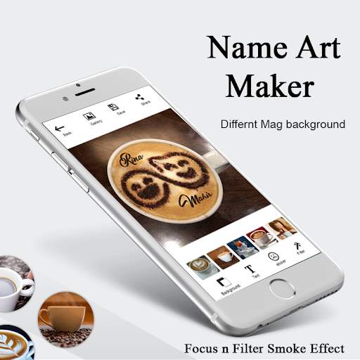 Name Art Maker Smoke Effects screenshot 5