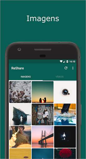ReShare:Compartilhe ou Salvar Estado para WhatsApp screenshot 1