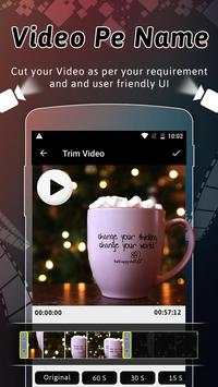 Video Pe Name screenshot 2