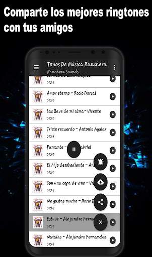 Tonos de música ranchera screenshot 3