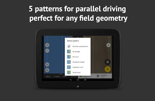 FieldBee tractor GPS navigation screenshot 11