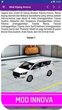 Mod Bussid Innova Baru screenshot 2