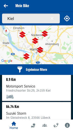 Suzuki Motorrad App screenshot 4