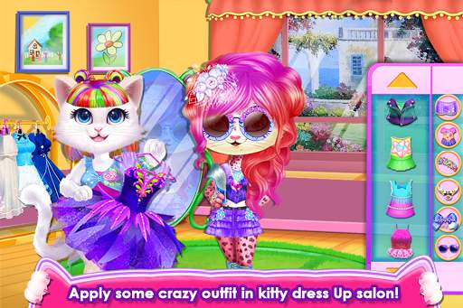 Fluffy Kitty Hair Salon 7 تصوير الشاشة