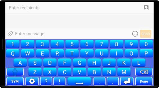 Blue Keyboard screenshot 4