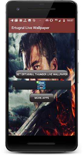 Ertugrul Thunder Live Wallpaper screenshot 1