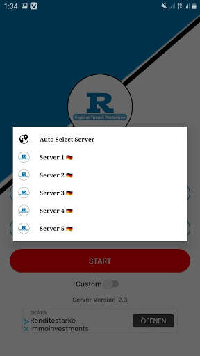 Replace Tunnel Protection Free Internet VPN Proxy screenshot 2