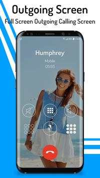 Caller screen dialer-Slide to answer,icaller OS9 screenshot 4