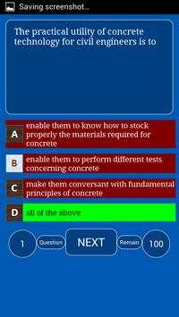Civil Engineering MCQs screenshot 6