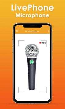 Live Phone Microphone – Mic Announcement & Speaker screenshot 1