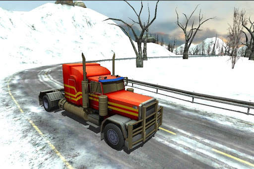 Snow Truck Car Racing screenshot 4