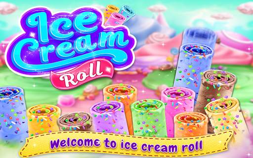 Ice Cream Roll - Stir-fried Ice Cream Maker Game screenshot 1