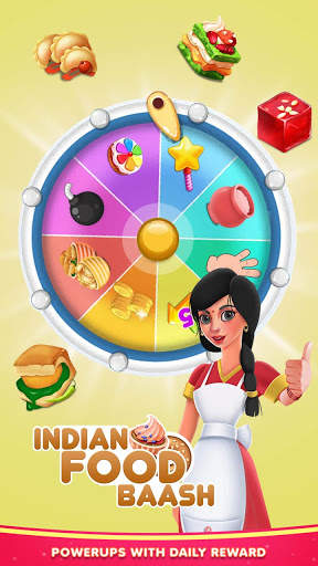 Indian Food Baash : Best Funny Match 3 Puzzle Game screenshot 3
