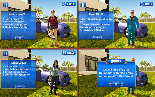Billionaire Dad Family Life 3D screenshot 6
