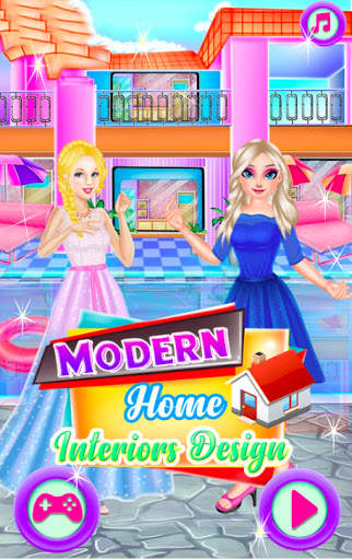 Modern Home Design Decoration Games Girls screenshot 1