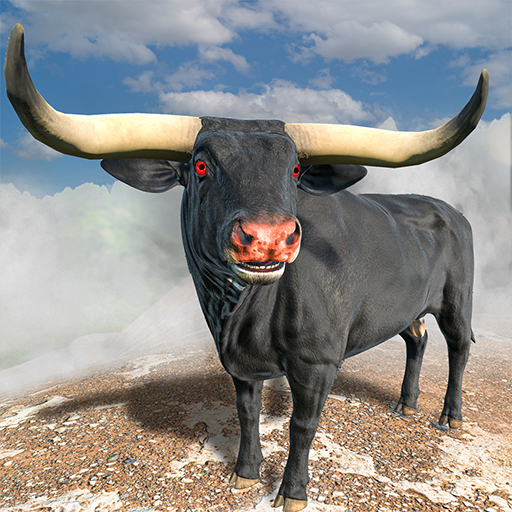 Angry Bull Attack Cow Games 3D icon