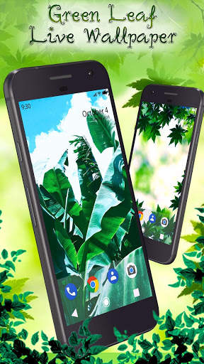 Green Leaf APUS Live Wallpaper screenshot 3