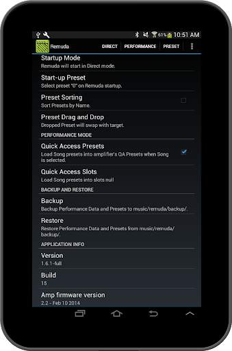 Remuda Lite - USB Guitar Amplifier Control App screenshot 12