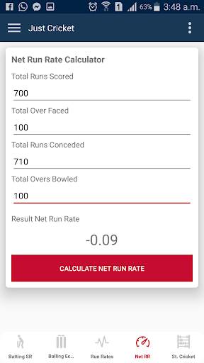 Just Cricket | Rules and Calculator screenshot 5
