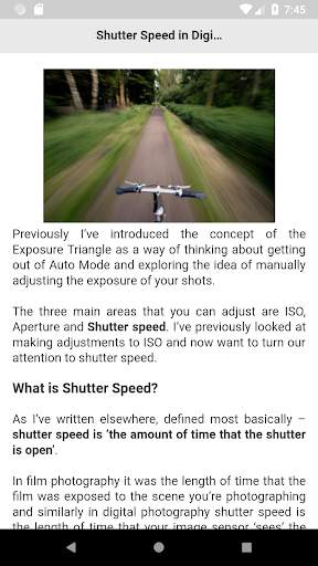 Photography for Beginners screenshot 3