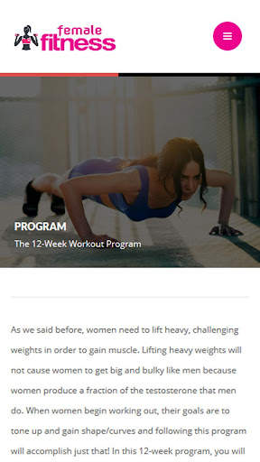 Female Fitness screenshot 2
