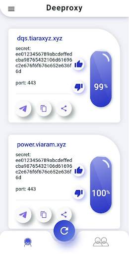 DeeProxy: Free Proxies for Telegram screenshot 2