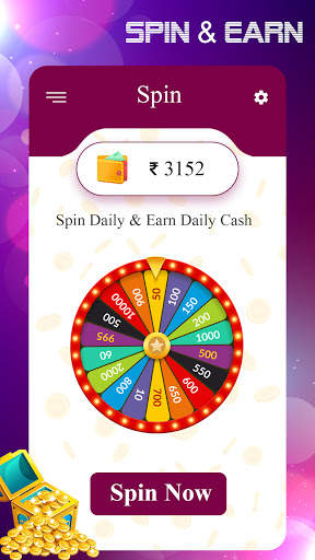 Spin And Scratch to Earn Money स्क्रीनशॉट 1