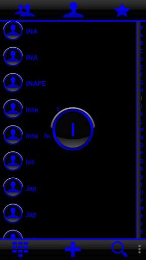 THEME ELEGANT BLUE EXDIALER screenshot 4