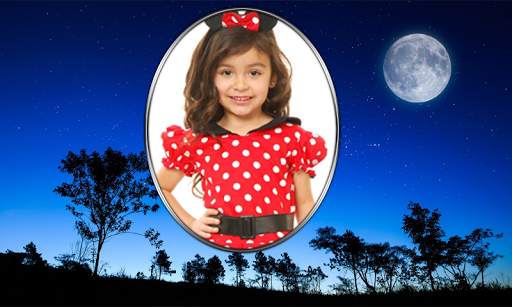Night Moon Photo Frame New screenshot 5
