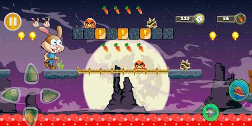 Bunny’s World - Super Jungle Rabbit Run Adventure screenshot 5
