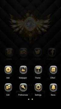 Magic Gold GO Launcher Theme screenshot 4