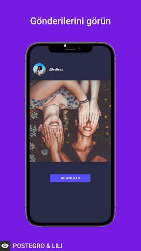 Postegro - Gizli Hesapları Görüntüle screenshot 3