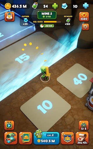 Idle Zombie Miner: Gold Tycoon screenshot 6