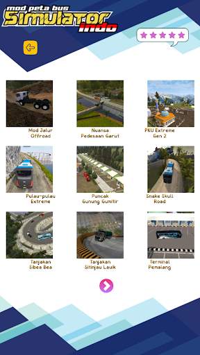 Mod Peta Bus Simulator Indo screenshot 7