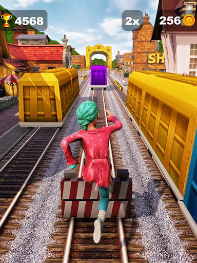 Royal Princess Subway Run : Endless Runner Game screenshot 1