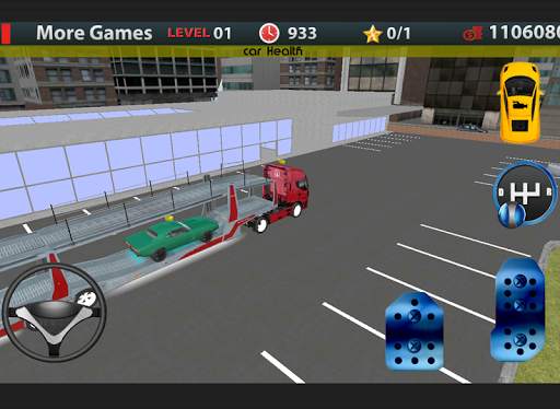 Truck Parking: Car Transporter screenshot 7