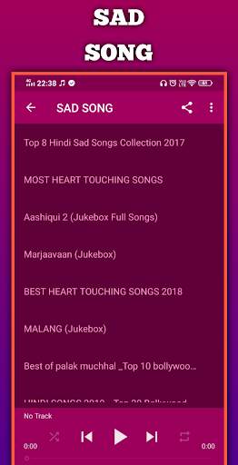 Palak Muchhal Song || Hindi Gaana || Sad Song screenshot 6