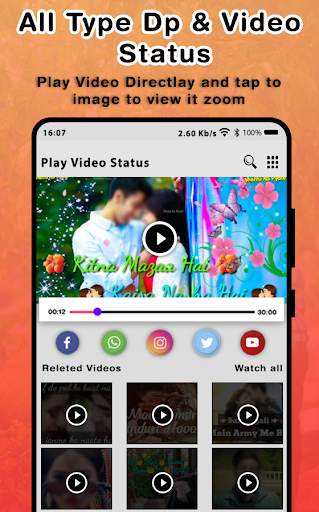 All Type DP Video Status And Sticker 2019 screenshot 4